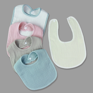 Schultersabbertücher aus 100 % Bio-Baumwolle mit saugfähiger Frottee-Rückseite Baby-Unisex-Baby-Baumwolllätzchen