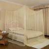 China-Hersteller 100% Polyester-Großhandel rechteckige Form Indoor Doppelbett Hanging King Queen Size Moskitonetz