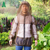Moskito-Anzug, Insektenschutz-Jacke, Mesh-Kapuzenanzüge, Unisex-Ultra-Fine-Mesh-Insektenschutz zum Angeln, Wandern, Camping