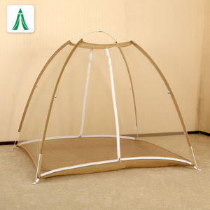 Dome Mosquito Soft Tent Bed Canopy Freistehendes Moskitonetz Queen Size Klappbett Moskitonetz