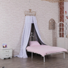 Bettvorhang Baldachin Moskitonetz Neu Zwei Schichten Weiche Spitze Design Prinzessin Krone Schwarz Weiß Rund Outdoor Camping Reise Voll