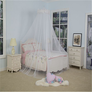 Betthimmel Königin mit Spitzenhimmel Moskitonetz für Kinder Schlafzimmer im Prinzessinnenstil
