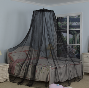 Amazon Topseller 2019 King Size 100% Polyester hängende Kuppel runder Baldachin behandeltes faltbares Moskitonetz für Doppelbett