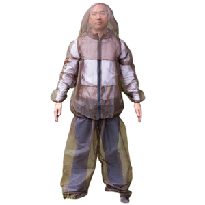 Moskito-Anzug, Repellent Bug Jacke Mesh-Kapuzenanzüge Unisex Ultrafeiner Mesh-Insektenschutz zum Angeln Wandern Camping