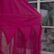 2020 Modedesign Kronendekor Helle Rose Rot Hängendes Mesh Moskitonetz