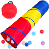 Babys Indoor Outdoor Spielzeug Kinder Hinterhof Spielset Kinder Tunnel Kleinkinder Spieltunnel Zelt