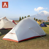 1-3 Personen Outdoor Ultraleicht Camping Schnee Doppelschicht Zelt Regenfest, Schneefest, Belüftung und Belüftung