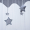Hängendes Pop Up Bed Canopy Moskitonetz mit Sternen für Kinder Baby Erwachsene