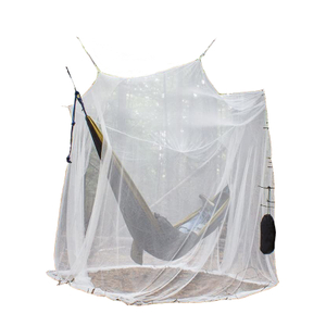 Ultra großes Moskitonetz mit 2 Öffnungen für Camping und Heimgebrauch mit Tragetasche
