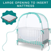 Babybett Pop-Up-Zelte Baby-Sicherheits-Mesh-Abdeckung Netting Baby-Moskitonetz-Zelt