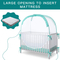 Babybett Pop Up Zelte Baby Sicherheitsgitterabdeckung Netz Moskitonetze