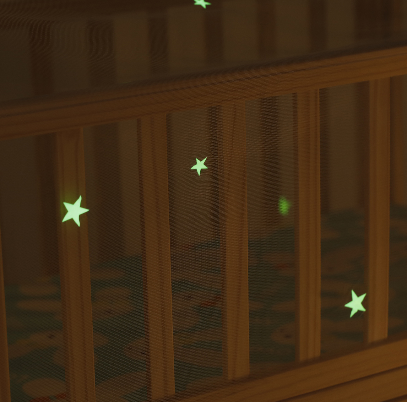 Hot Sale Infant Luminous Star Full-Cover-Netze Baby Crib Moskitonetze