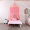 2020 Princess Style Pink Spire Shrink Lace Hanging Betthimmel für Kinder