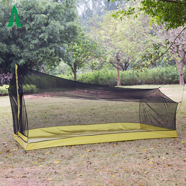 Kundenspezifisches tragbares Zelt im Freien, das Schlaf-Camping-Moskitonetz faltet