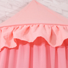 2020 Princess Style Pink Spire Shrink Lace Hanging Betthimmel für Kinder