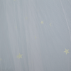 Erstaunliche beste Verkäufe, die im Dunkeln wachsen, Sterne-Themenset, schwarzes Betthimmel-Moskitonetz