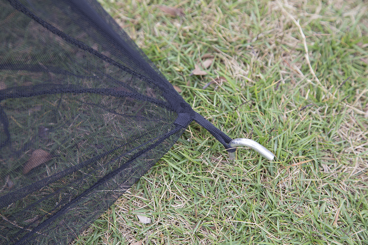 Rechteckiges Outdoor-Anti-Insekten-Quadrat-Moskitonetzzelt mit Rand