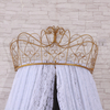 New Style Lace Double-Deck Moskitonetze Crown Top Betthimmel Vorhänge