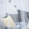 Hängendes Pop Up Bed Canopy Moskitonetz mit Sternen für Kinder Baby Erwachsene