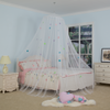 Die neueste Farbe Welle Blumendekoration Baldachin Mädchen Schlafzimmer Dekoration Kind Prinzessin Stil Innenhaus Dekoration Moskitonetz