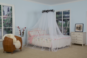 Moskitonetz-Bettdach Ultra Large Bed Canopy Schnelle und einfache Installation Feather Mosquito Net Bed