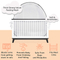 Baby Sicherheit Krippe Bett Baldachin Abdeckung Kleinkind Pop-up-Zelte mit Sichtfenster