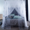 Nordic Princess Windblattdruck 1,5, 1,8, 2 m Bett, quadratisches Moskitonetz