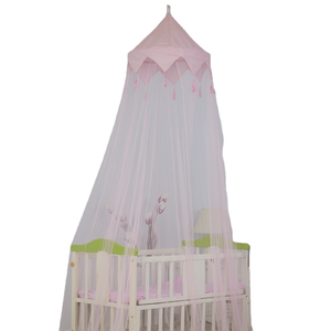 Neuestes Design im Sommer, rosa, hängendes Baby-Moskitonetz für Kinderbett