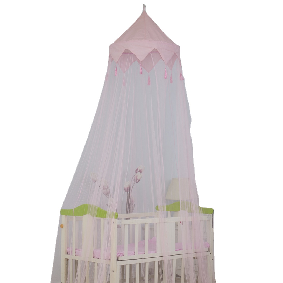 heißer Verkauf 100% Polyester langlebiges hängendes Moskitonetz für Baby